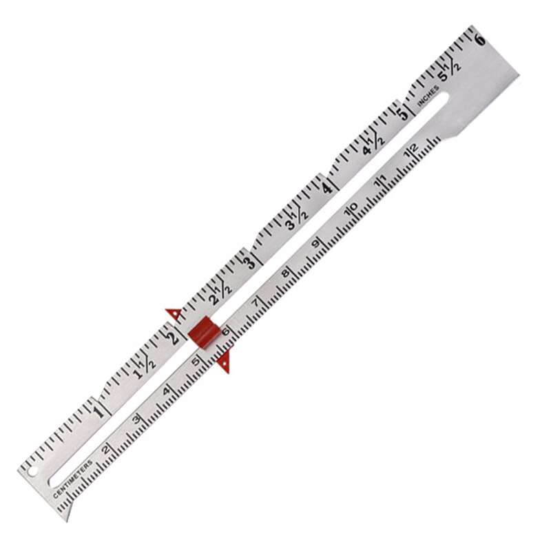 Sewing Gauge Sewing Seam Ruler Measuring Gauge Patchwork Quilting Tailor Sizer Helper Tools: 12 cm