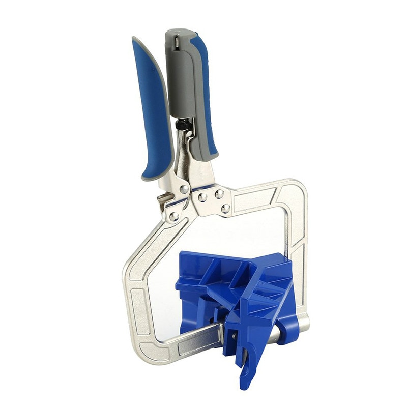 90 Degree Right Angle Woodworking Clamp Quick Fixed Pliers Picture Frame Corner Clip Hand Tool T-Clamp Miter Jigs for Furniture