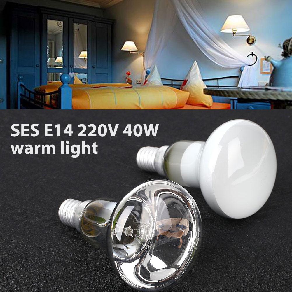 Pære skruetype køkken super lyse reflektor glødelampe  e14 højt lys udskiftning soveværelse spotlight hjem