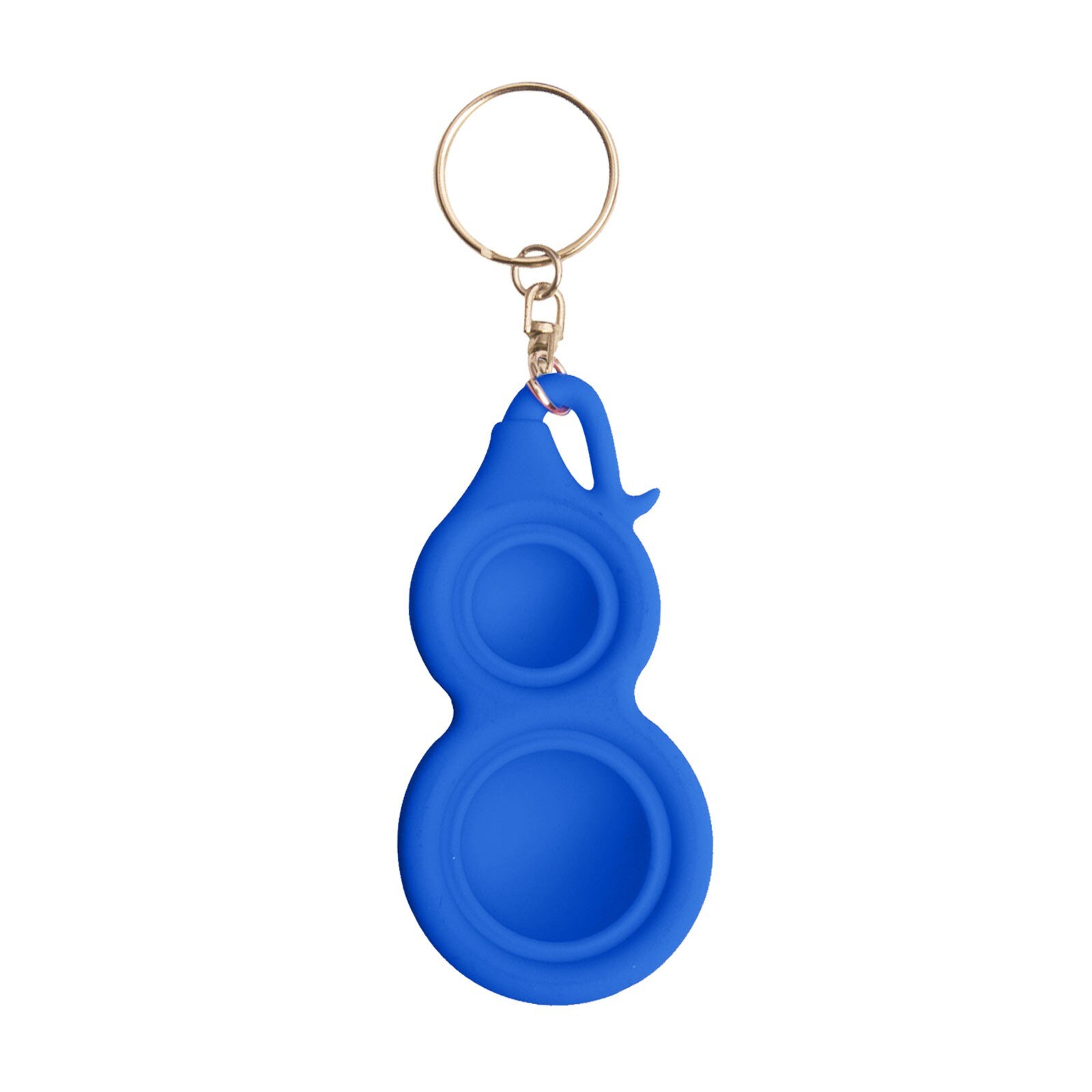 1pc Cheap Fidget Simple Dimple Toys Dimple Pressure Release Toy Stress Reliever Mini Keychain Decompression Toy: A