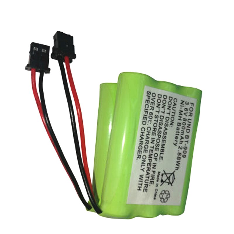 1 pièces batterie de téléphone sans fil rechargeable pour uniden BT-909 BT909 3 * piles rechargeables AAA ni-mh 800mAh 3.6V
