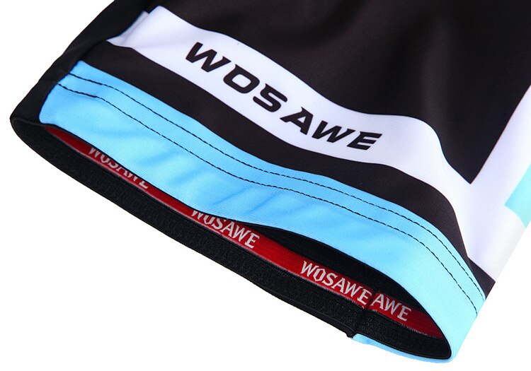 Wosawe kvinner motorsykkel shorts silika gel polstret støtsikker mtb terrengsykkel sykkel shorts undertøy underbukser tights