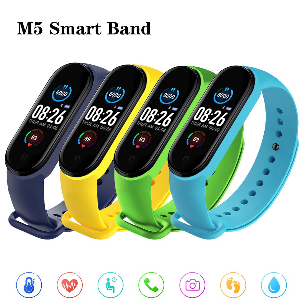 Smart Digitale Horloge Armband Voor Mannen Vrouwen Met Hartslag Monitoring Fitness Stappenteller Calorie Counter Gezondheid Sport Tracker
