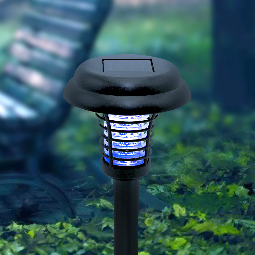 Solar Powered LED lawn light Fly Bug mosquito killer Outdoor garden Lighting Anti-mosquito lamp