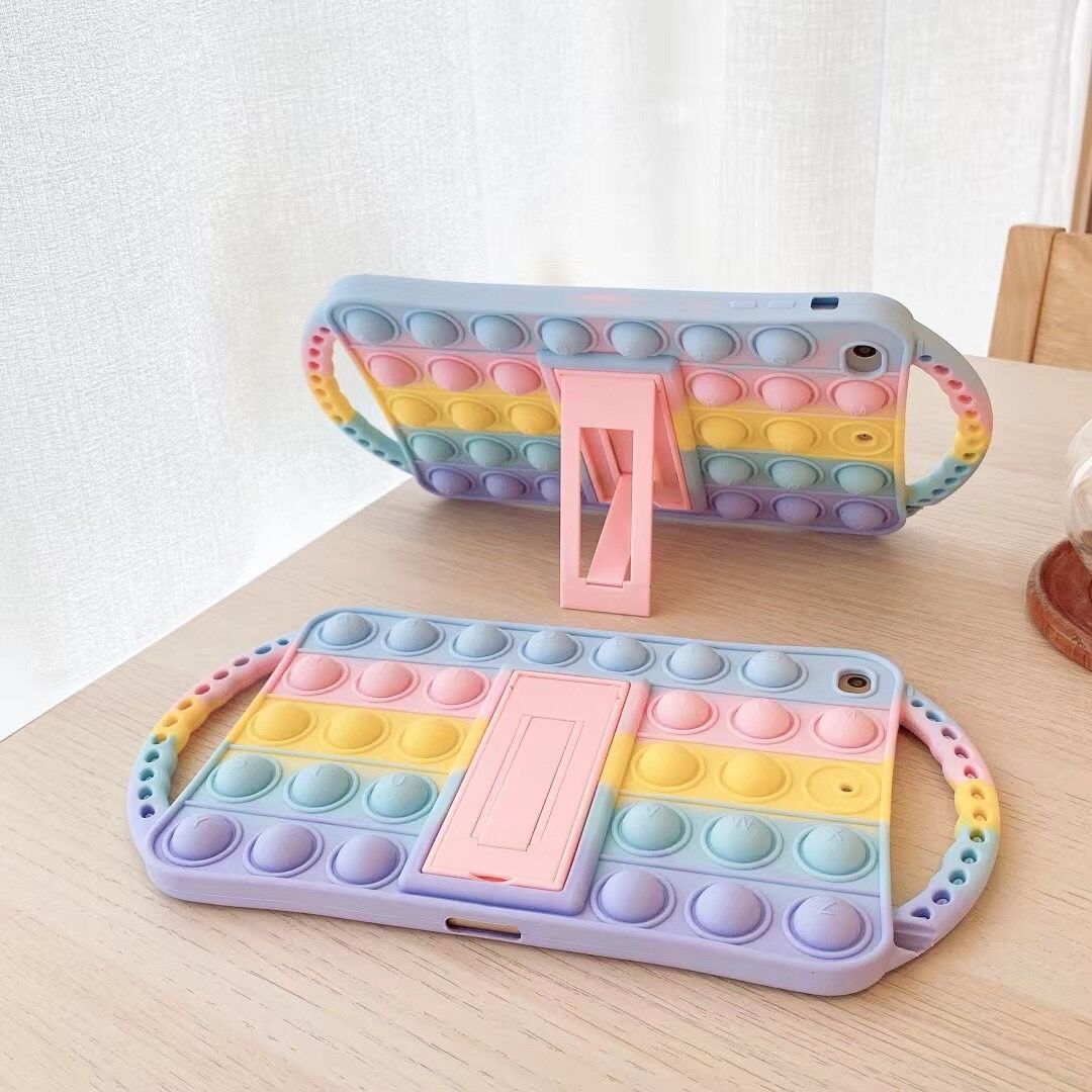 Funda de silicona con soporte para niños, para Samsung Galaxy Tab 4 10,1, T530, T531, T535, Samsung Galaxy Advanced 2, T583, SM-T583 )
