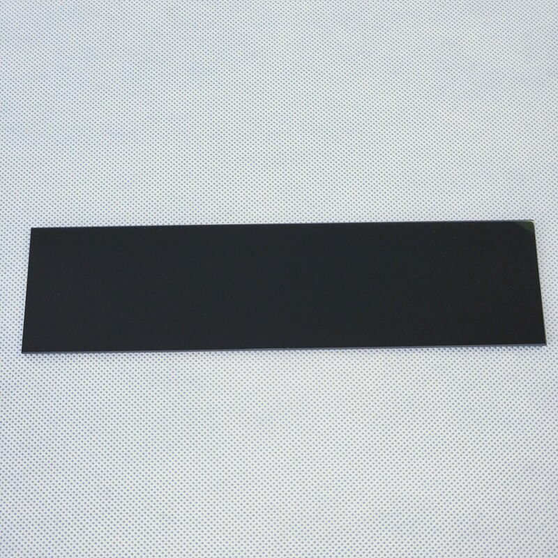 Lente de filtro de paso UV ZWB3 UG5, 50x200x3,0mm para fuente de luz de 253,7 nm y 254nm