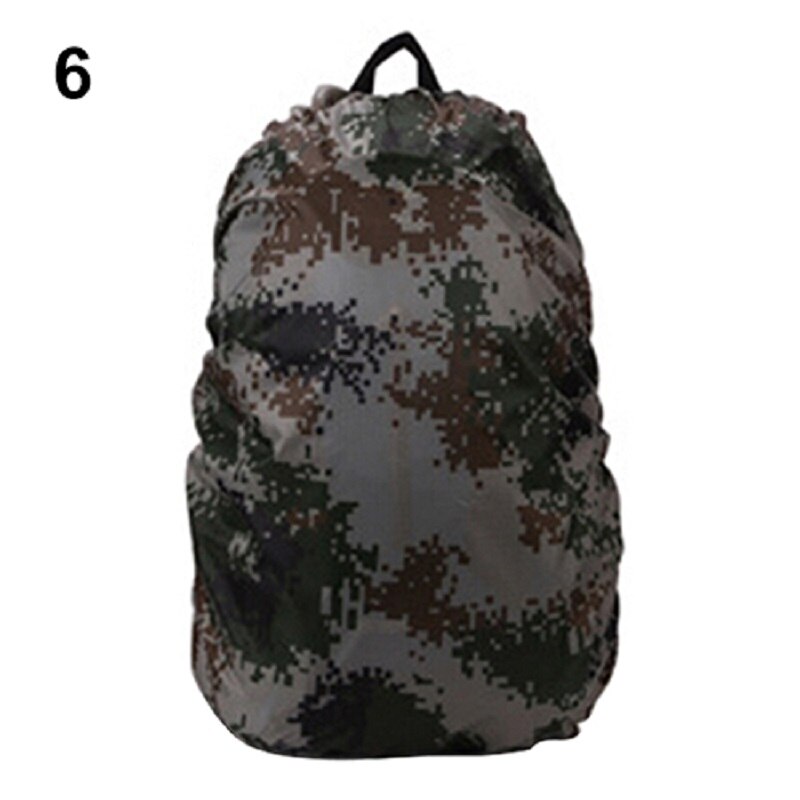 35/45l vandtætte regntætte rygsæk-regnbetræk rygsæk-støvpose til camping-vandring udendørs pakkeposer: Camouflage / L