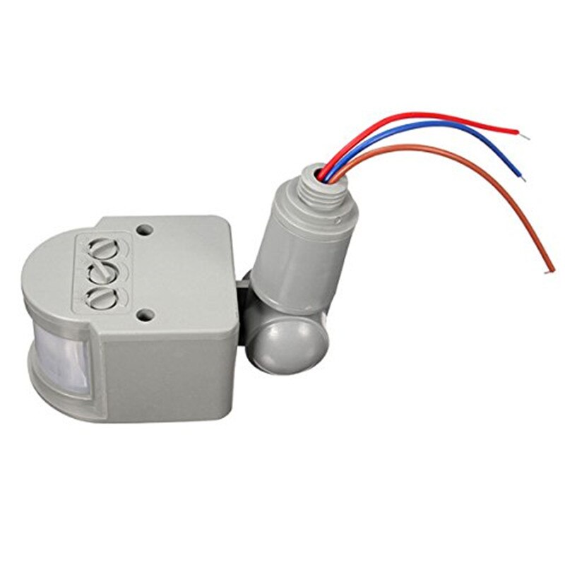 Motion Sensor 220V 12V Motion Detector Automatic Infrared PIR Sensor 220V 180 Degree Rotating Outdoor Timer Light Switch