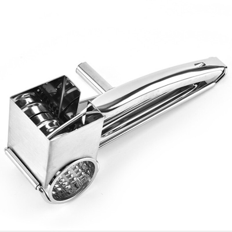 Cheese Rotary Grater Stainless Steel Barrel Drum Ginger Chocolate Multi-function Cheese Shaver