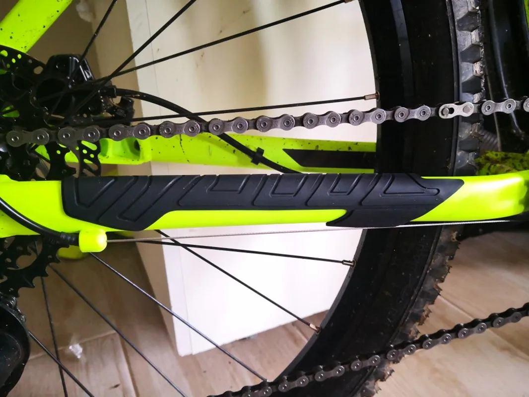 Fahrrad Kettenschutz Kettenstrebe Carbon Faser Radfahren Rahmen Kettenstrebe Gepostet Schutz Kette Pflege Schutz Abdeckung Fahrrad Zubehör