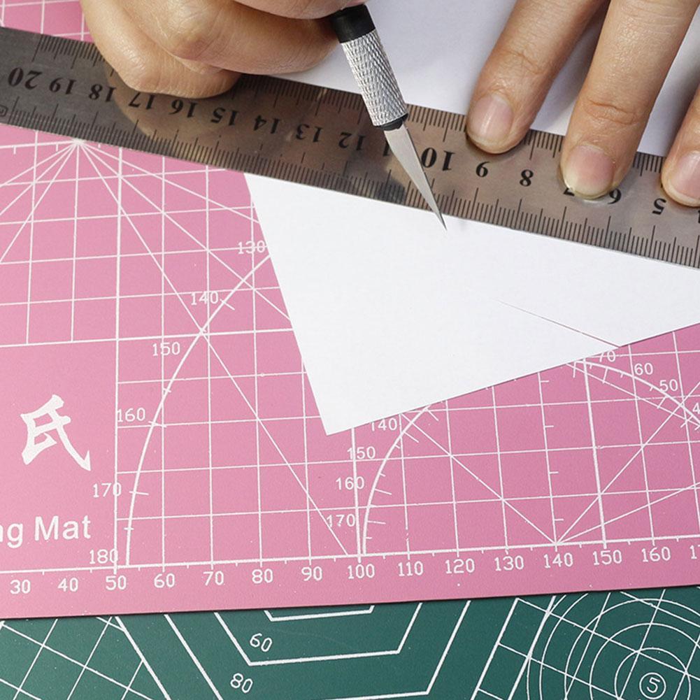 Tapete de corte A3/A4/A5, almohadilla cortada de retales, herramientas de retales duraderas, bricolaje, placa de corte autocurativa hecha a mano, Kits de herramientas de arte