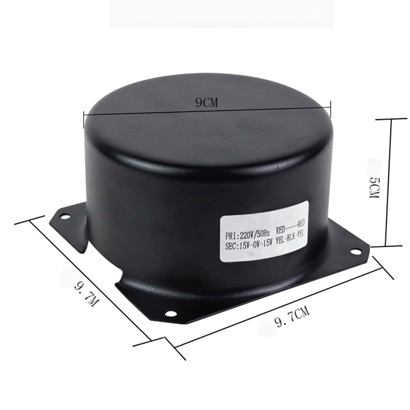 BAHOD 120w 220v A Doppio 12v 15v 18v 20v 22v 24v 28v Trasformatore di Potenza Toroidale con Copertura di Schermatura per Amplificatore Audio HIFI
