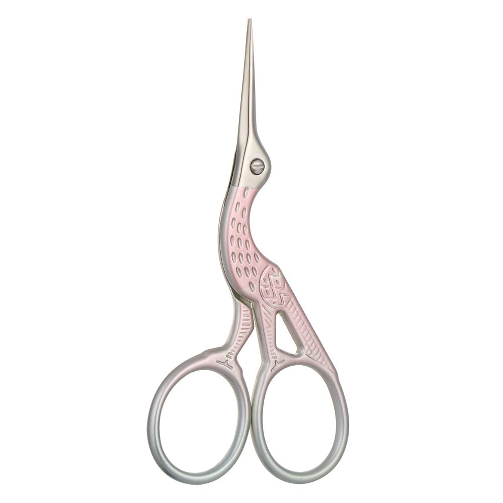 Classic Retro Embroidery Scissors European Crane Small Cross Stitch Sewing Crane Tailor Scissors Office Home Craft Cutting: D