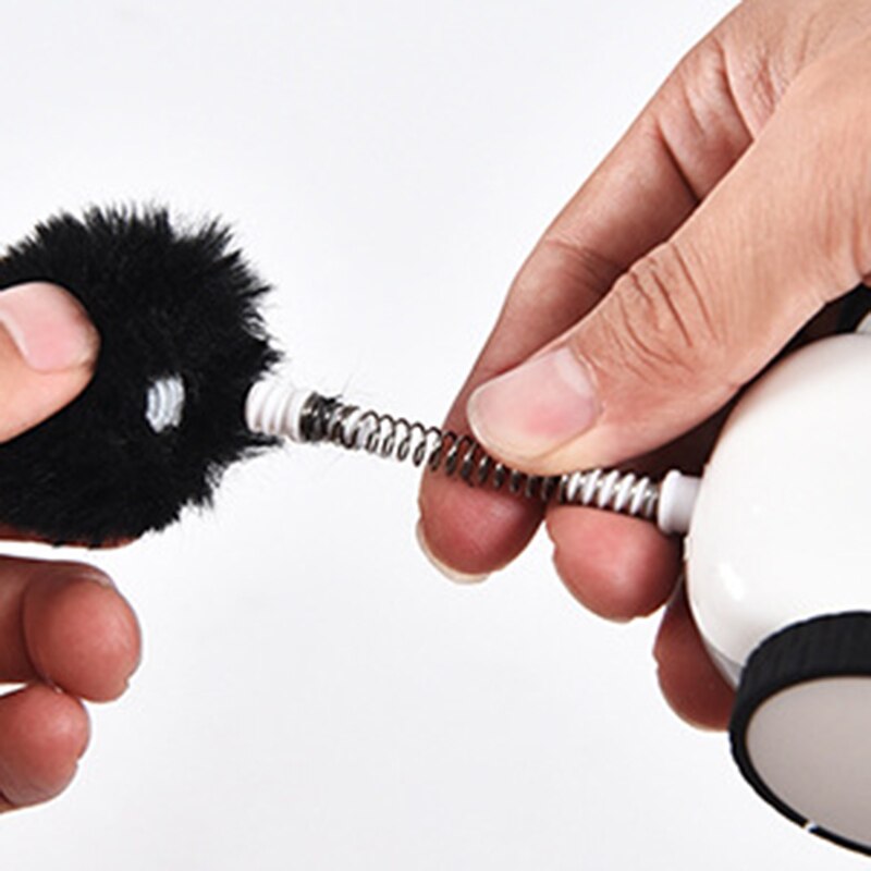 Cat Electric Mouse Racer Automatic Irregular Moving 360 degree Rotation Interactive App Control USB Charging Pet Toys