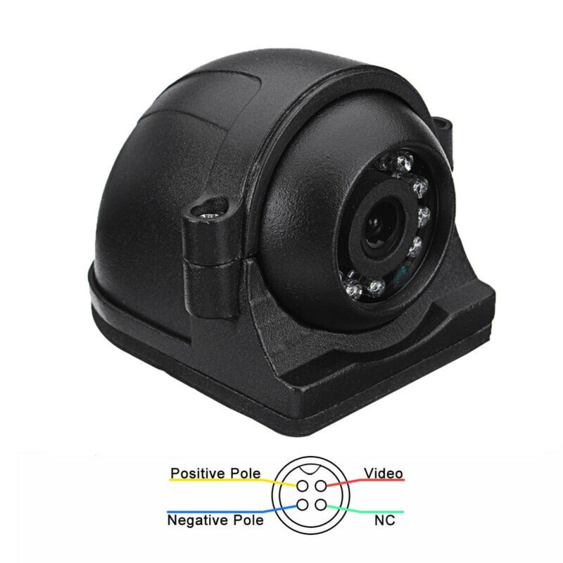 12V-24V CCD Bus Lkw Auto Seite Aussicht Kamera Vorder-Und Rückansicht Kamera 4 Stift Wasserdicht nacht Vision Digital draussen Camerao