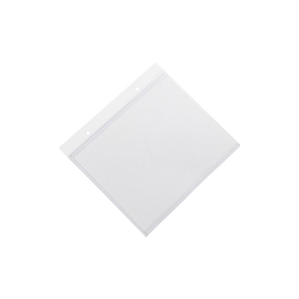 A4 Clear Vinyl Bestandsmap Pouch Muur Document Display Menu Cover Met Opknoping Gaten