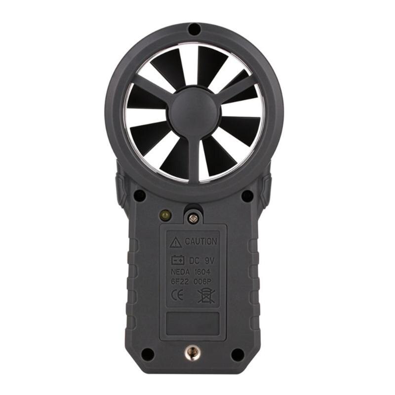 Mini Portable Digital Anemometer Thermometer Pocket Wind Speed Gauge Meter Handheld Dual-use Measuring Instruments