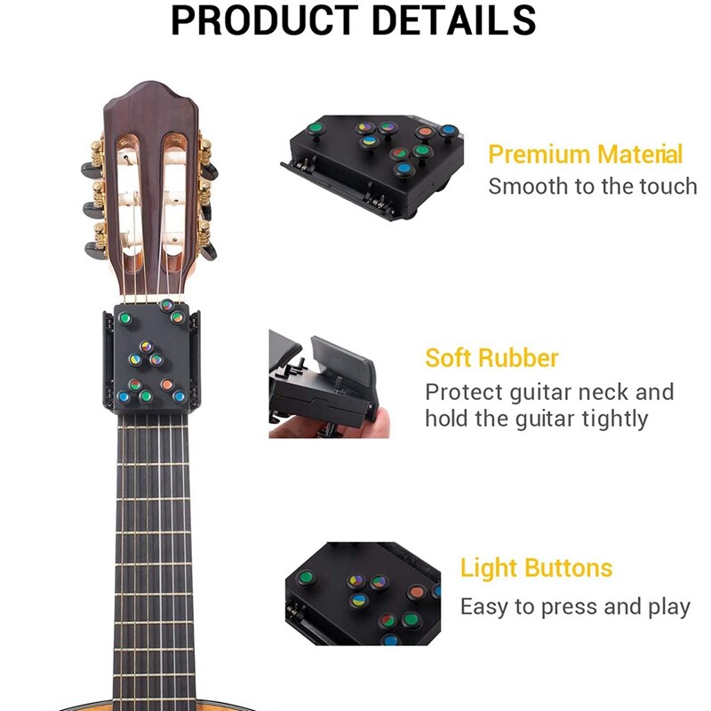 Guitar Chords Aid Learning System Guitar Beginner Chord Guitar Learning Tools Guitar Buddy for Guitar Beginners