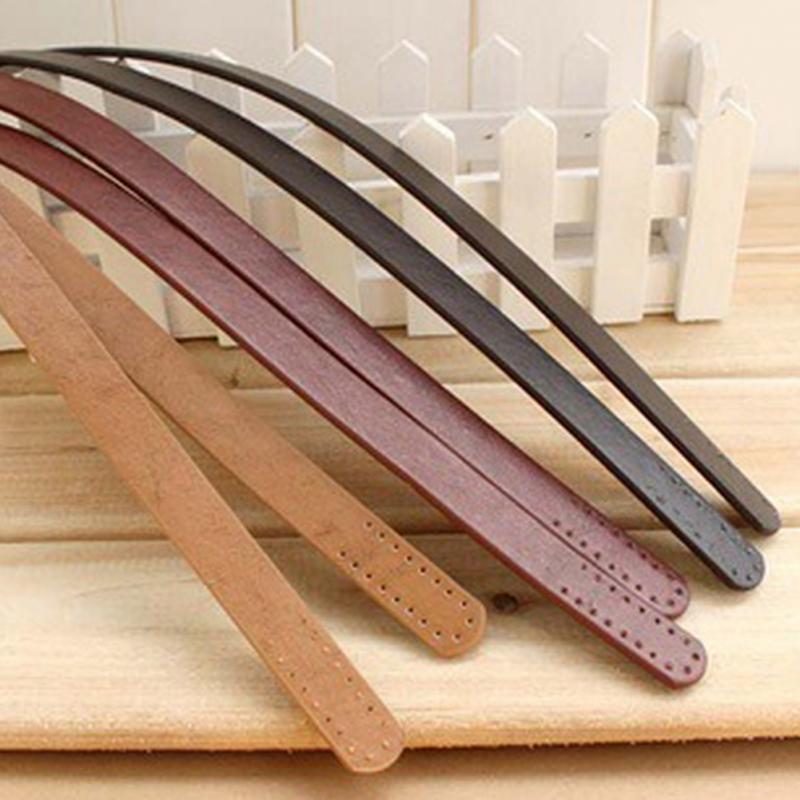 1 Pair Women Girl PU Leather Purse Shoulder Handbag DIY Sewing Strap Handle Replacement 3 Color Bag Accessories