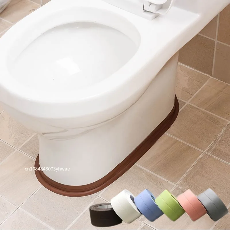 1 Rolle Kartuschenband, wasserdichtes PVC-Dichtungsband, Küchenarbeitsplatte, Waschbecken, Badewanne, Badezimmer, Dusche, Toilette und Boden, Wandaufkleber