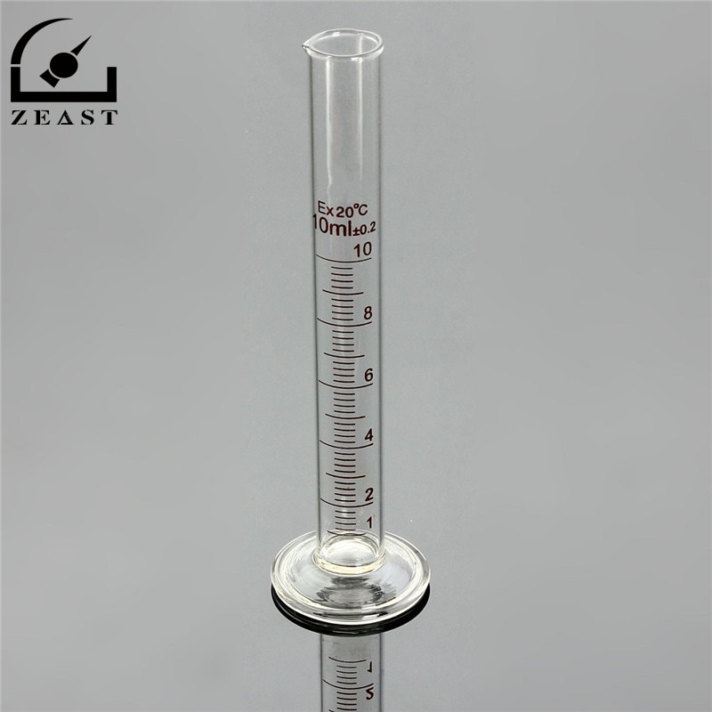 10ml mätglas mätcylinder kemi labb pip mått