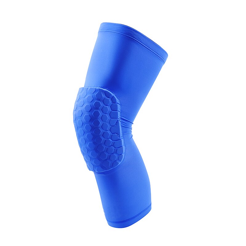 1 st. basketbal beenbeschermers ademend voetbal kniebeschermers ondersteunt sportveiligheid kniebeschermers bumper kniebeschermers beschermingspads.