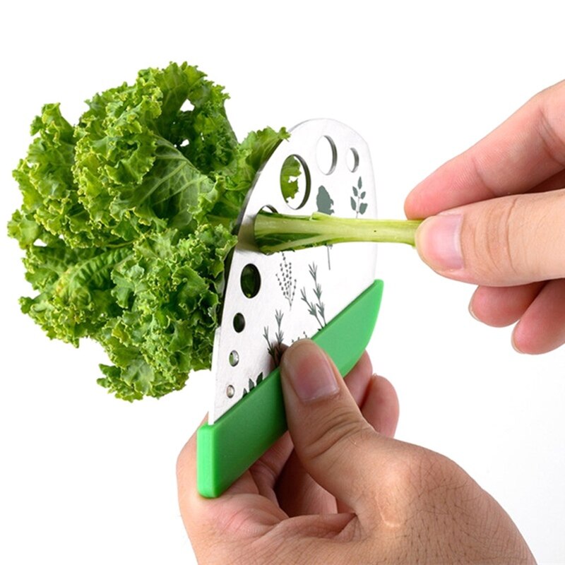 Gadget de cuisine chou frisé, blette, Collard verts décapant d'herbes Looseleaf romarin thym feuilles mobiles décapant d'herbes outil de légumes