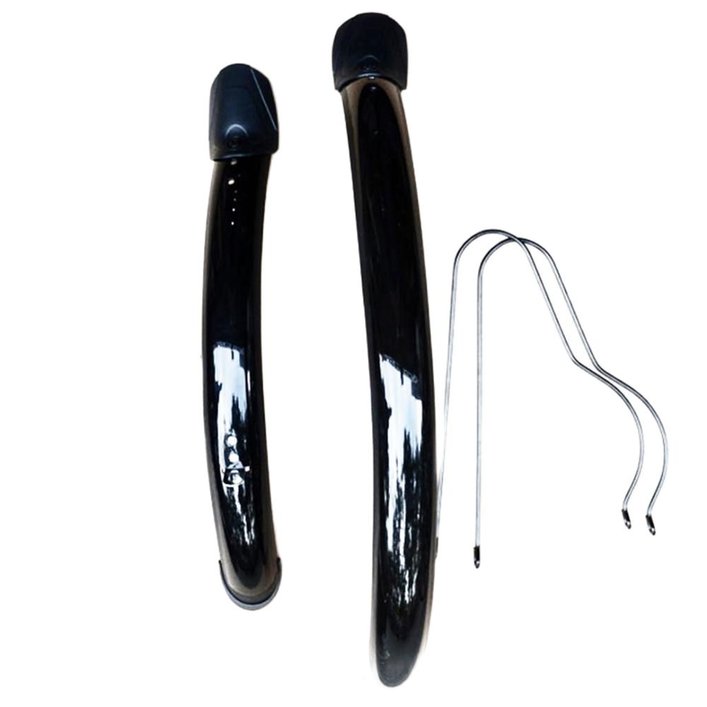 Bicycle Fender Folding Bike Mud Guard Cycling Mudguard Front Rear 14 inch 16 inch 20 inch Chrome plastic BMX Bike Accessories