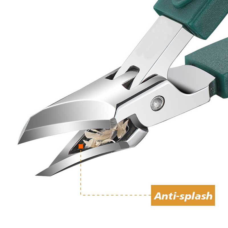 Special Anti-splash Nail Clippers ABS Ingrown Toenail Cuticle Cutter Diagonal Pliers Household Nail Trimmer Manicure Tools