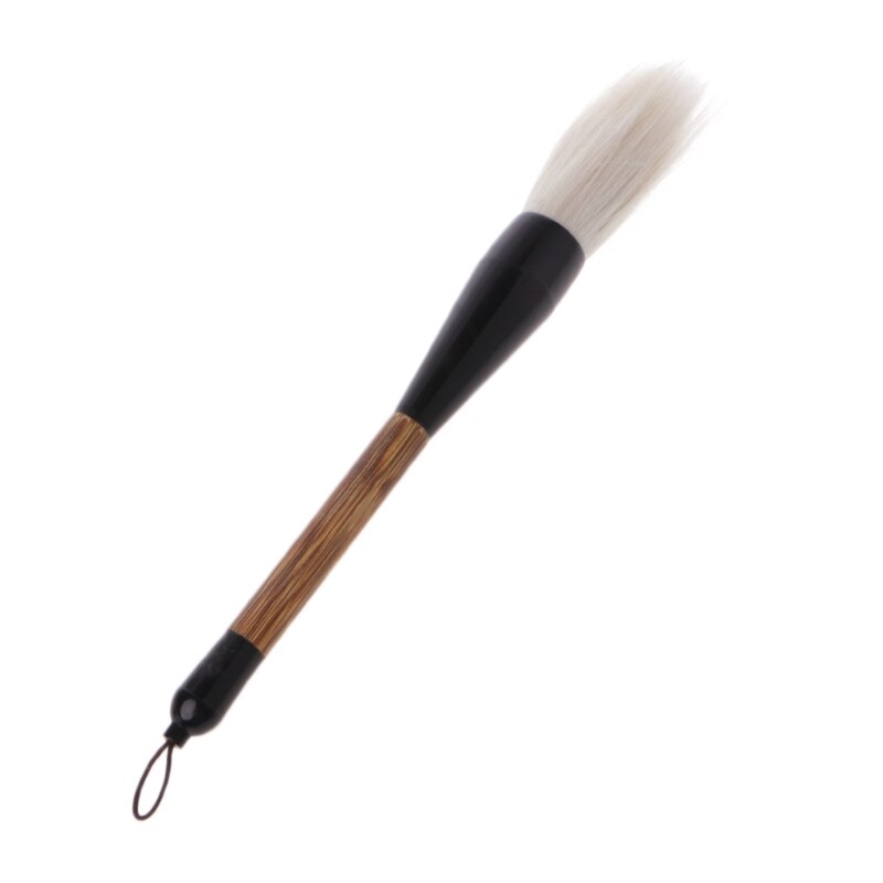 Large Chinese Calligraphy Paint Brush Goat Hair Bamboo Shaft Flexible 5 Styles: Wool