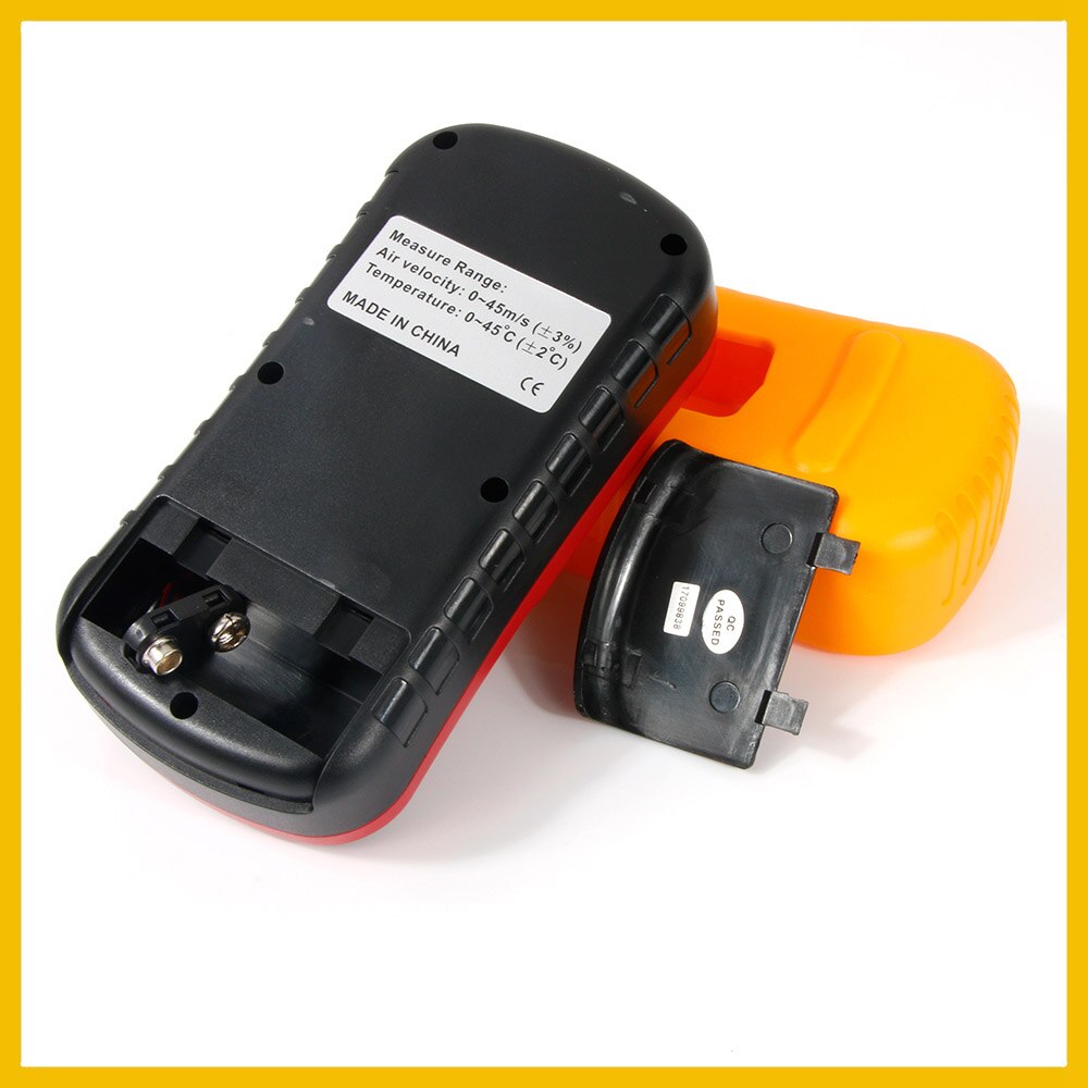 GM8901+ Air Flow Anemometer instrument Wind Speed Gauge Temperature LCD Display Measure Digital 45 m/s