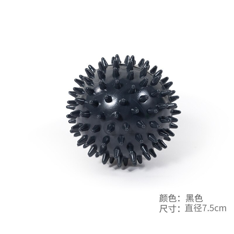 Style Portable Acupuncture Point Massage Ball with Base Relaxing Muscle Massage Ball Rumble Roller Wormwood Ball