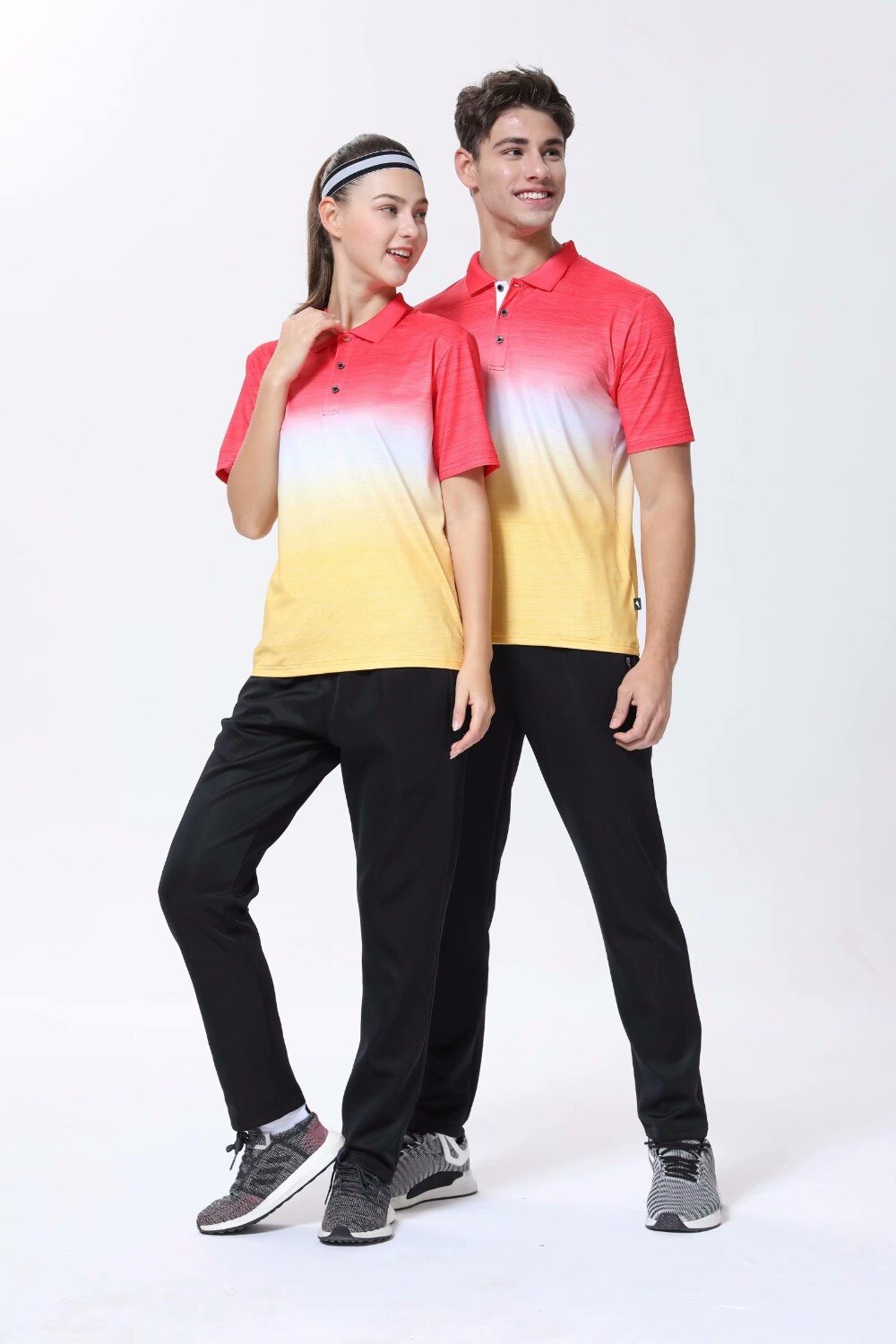 Sport Shirt Badminton Shirts Men Tennis Shirts Male Table Tennis Tshirt Quick Dry Fitness Sports Training Gym Tshirts