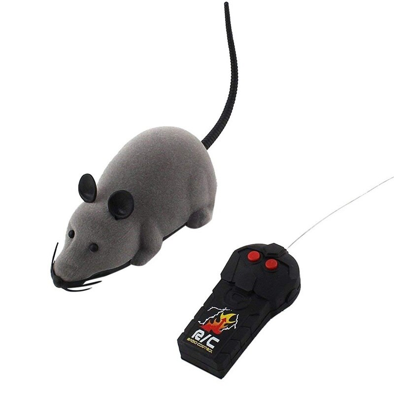 Rc Grappig Draadloze Elektronische Afstandsbediening Muis Rat Pet Speelgoed Voor Kinderen Grappige Kat Afstandsbediening Muis