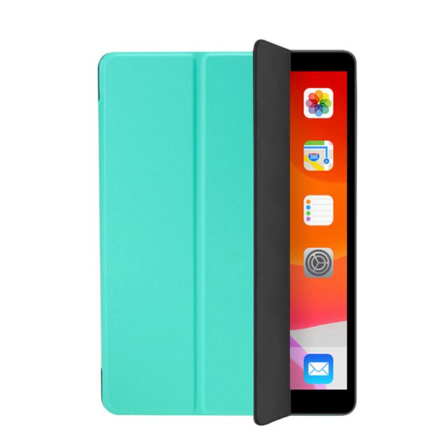 Funda iPad Pro 11 A1979 A1980 A1934 A2013 A2068 A2230 flip smart cover magnetic funda iPad Pro 11 auto wake/sleep case: Mint Green / iPad Pro 11 2018