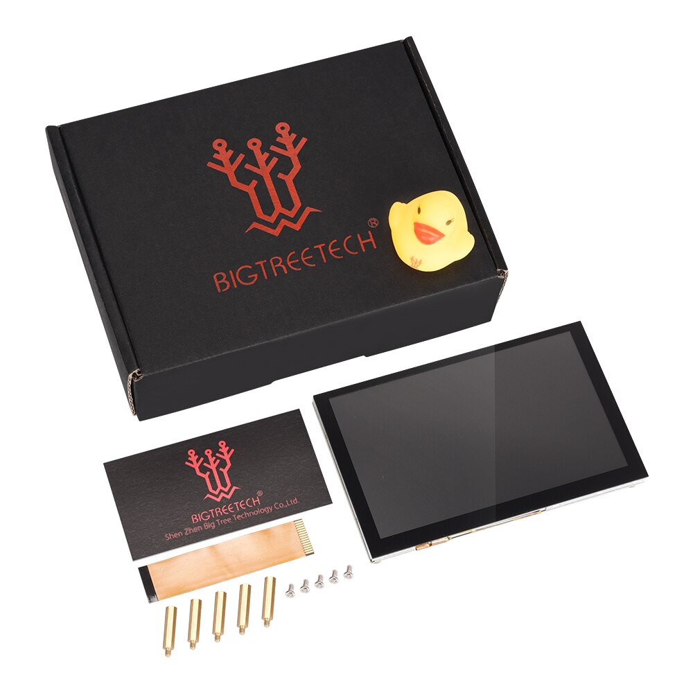 BIGTREETECH-pantalla táctil PITFT50 V2.0 PITFT70 PI TFT43, piezas de impresora 3D, pantalla LCD DSI, para Octoprint Raspberry Pi 4 3B Plus 2B