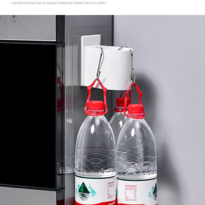 Disposable Glass Holder Automatic Cup Taking Paper Cup Wall-mounted Household Water Dispenser Plastic Cup Holder Shelf