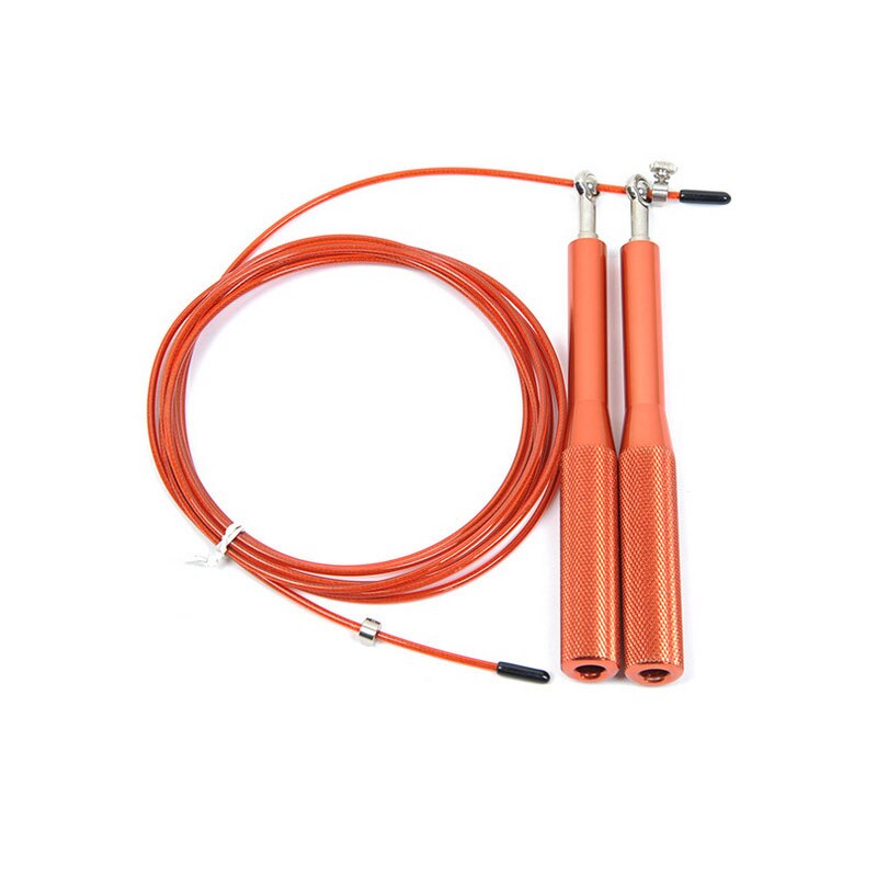 Cuerda de saltar de velocidad para hombre y mujer, comba de salto para Crossfit, equipo de entrenamiento de gimnasio, rodamiento de alambre de acero ajustable, entrenamiento de Fitness MMA