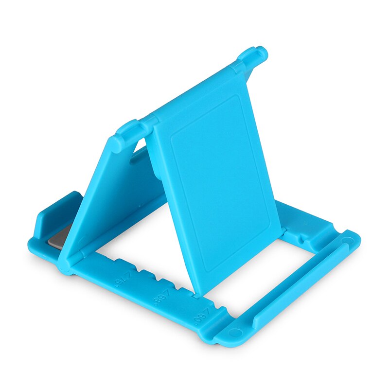 Cep telefonu standı tutucu Cradle evrensel kavrama braketi Tablet telefon standı çok açılı masaüstü tutucu Samsung: Blue