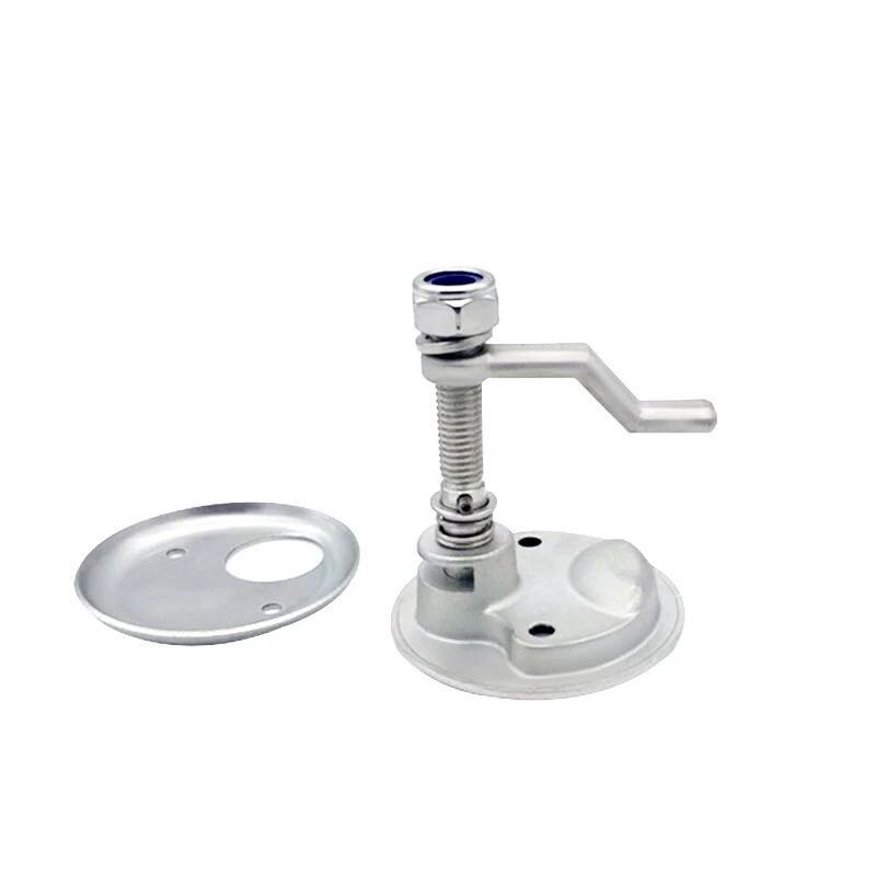 Marine Grade SS316 Cam Latch Flush Pull Deck Latch Lift Handle with Back Plate Boat Hardware Accessories