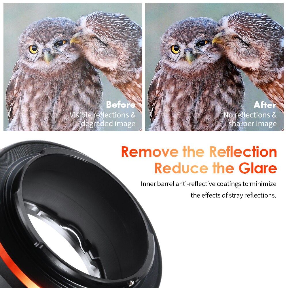 Adaptador K &amp; F Concept para Minolta MD Lens a NEX Pro E, adaptador de montaje para Minolta MD MC Lens a NEX Pro E Mount Camera