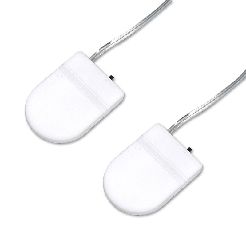 2/5PCS CR2032 Button Coin Cell Battery Socket Holder Case DIY Battery Storage Box With ON-OFF Switch 3 volt: 2PCS White