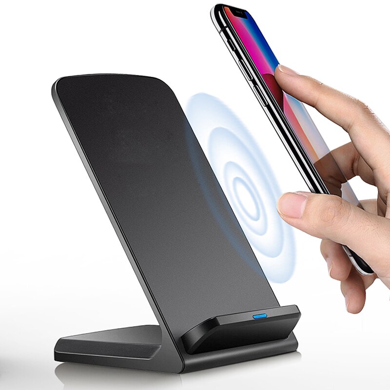 15W Wireless Charging Stand Houder Qi Inductie Oplader Voor Samsung S20 S10 Note 9 8 Voor Iphone 12 11 pro X Xs Max Xr