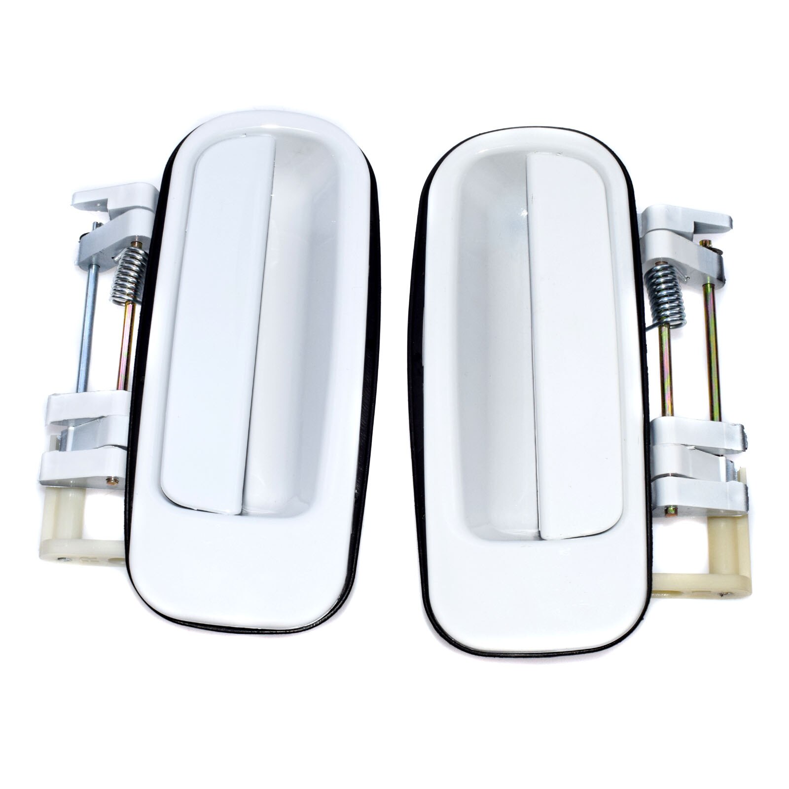 WOLFIGO Set of 4pcs White Outside Door Handle for Toyota Camry 1992-1996 69220-33020 6921033010 6924033010 6923033010: rear left right