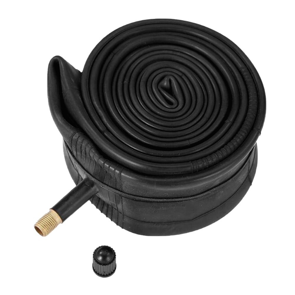 1 Set Bike Inner Tube Black Rubber Schrader Valve Inner Tube Bike Tube for Bicycle