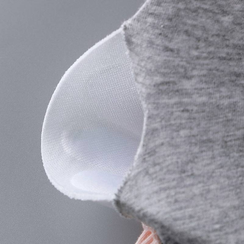 Brev teenager piger sports bh'er bomuld lille vest kvinder tanks jogging gym yoga undertøj teen træning cross back bh'er