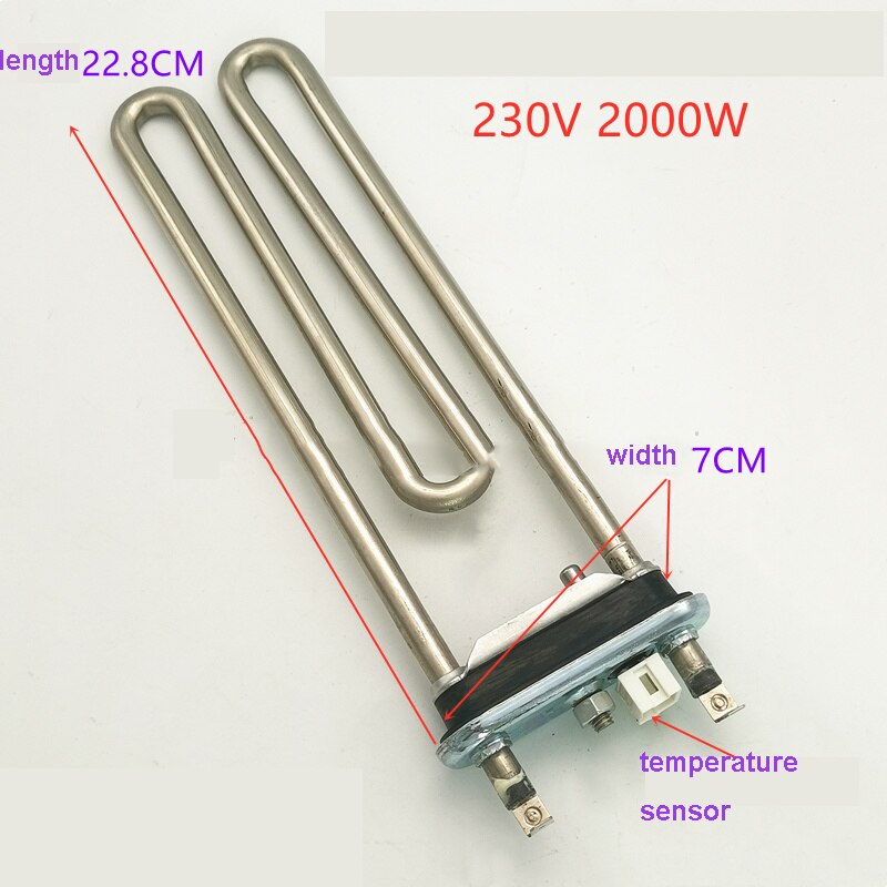 1600w/2000w Washer Heating Element Washing Machine Heater Thermostat With temperature sensor/dryer temperature sensor