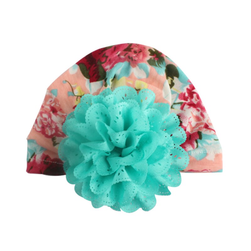 7 kleuren Baby Hoofdbanden Tulband Hoofdband Voor Meisjes Stretchy Beanie Hoed Hoofddeksels Baby Haar Accessoires Tulband: 05