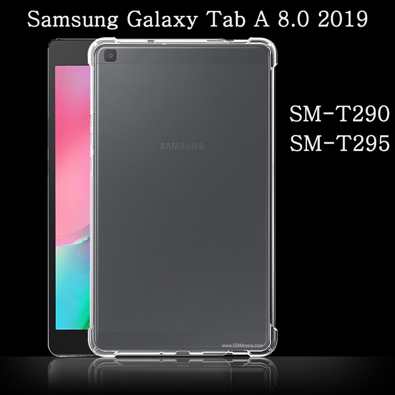 Funda Samsung Galaxy Tab A7 Lite S4 S5e S6 7.0 8.0 10.1.4.5 P200 T280 T290 T500 T510 T590 T720 T830 T860 T870 T970 futerał silikonowy: SM-T290  SM-T295
