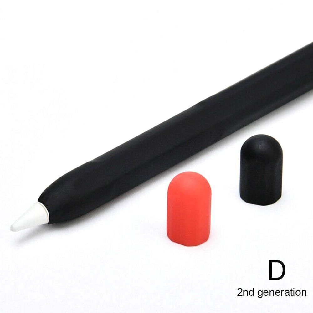 Schutzhülle Abdeckung Für Apple Bleistift 1/2 iPad 11 Weiche Haut Abdeckung Pro Bleistift Beutel Silikon Weichen Hülse Bunte Halter m7V0: LILA